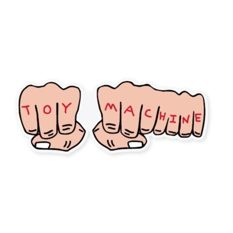 Toy Machine Fists 6" Sticker Single