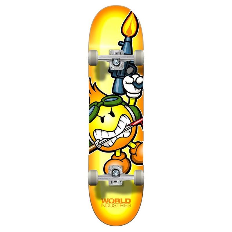World Industries Flameboy 7.75 Complete Skateboard