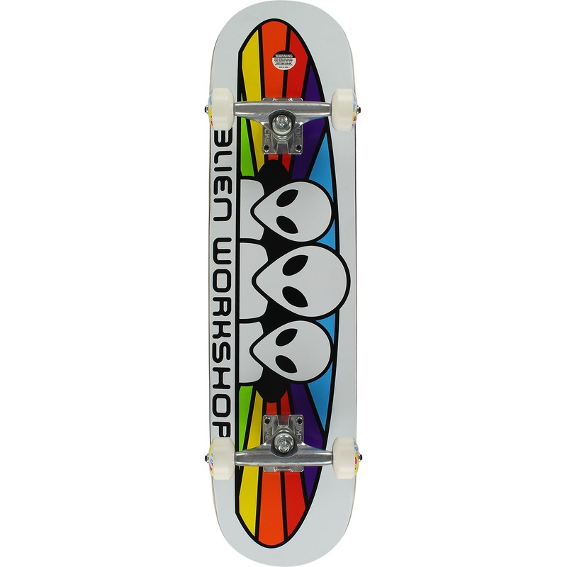 Alien Workshop Spectrum White 8.0" Complete Skateboard