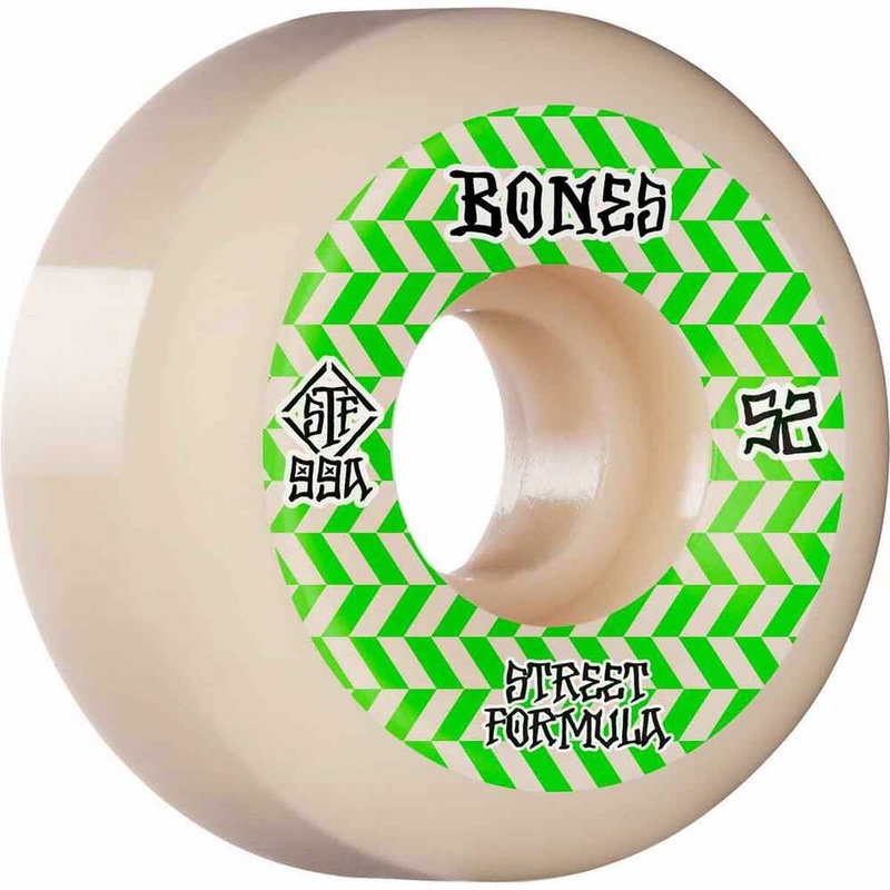 Bones STF V5 Side Cuts Patterns 53mm/99a Skateboard Wheels