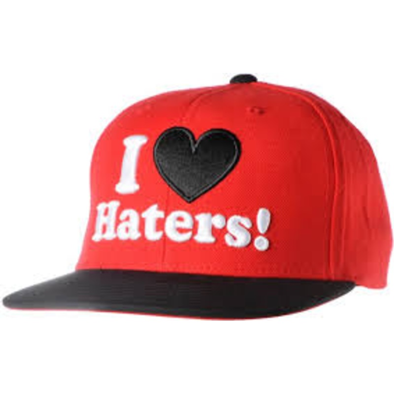 DGK I Love Haters Red/Black Cap