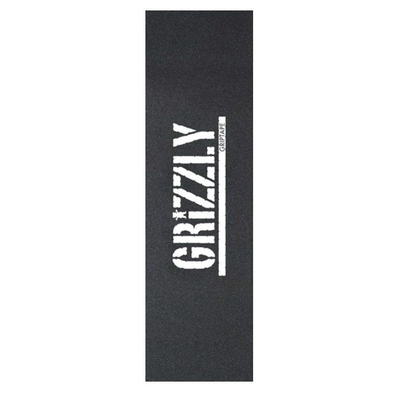 Grizzly White Skateboard Griptape