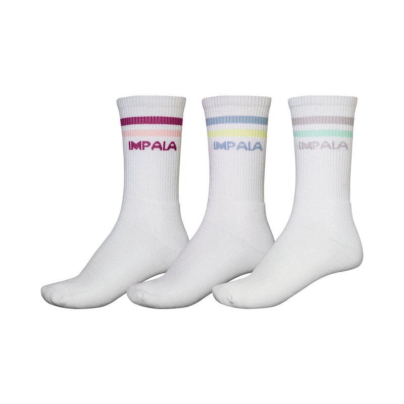Impala Stripe Pastel 3 Pack Socks