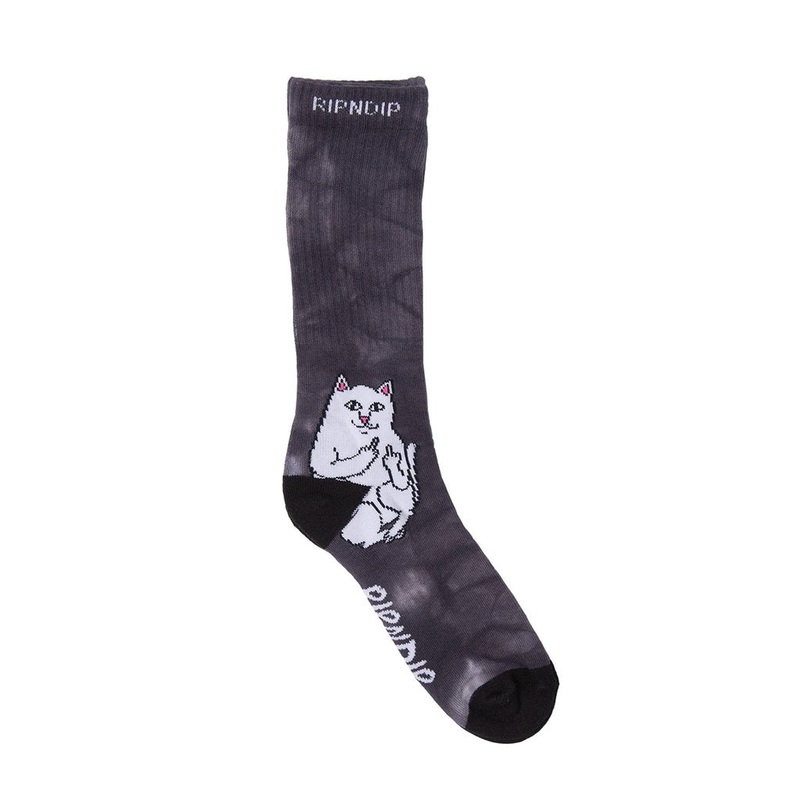 Rip N Dip Lord Nermal Black Lightin Wash Socks