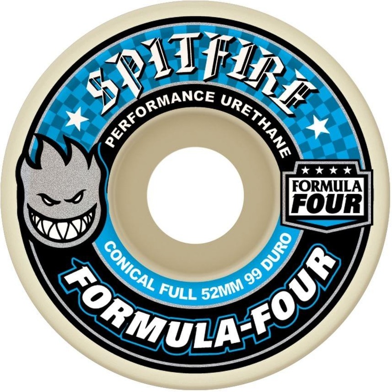 Spitfire Formula 4 Conical Full 99a 52mm Skateboard Wheels