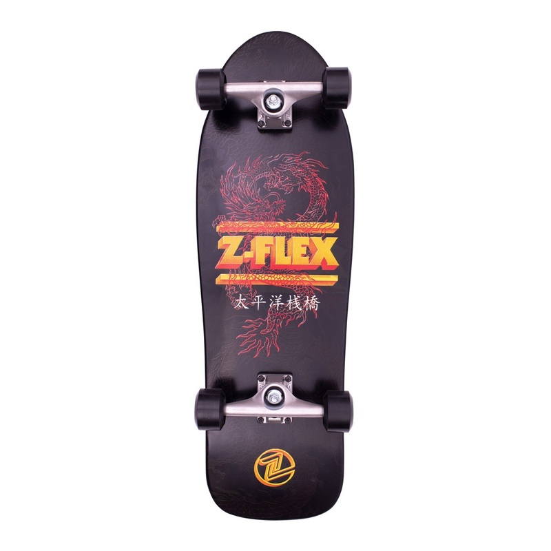 Z Flex Dragon 80's Bear 9.75" Complete Cruiser Skateboard