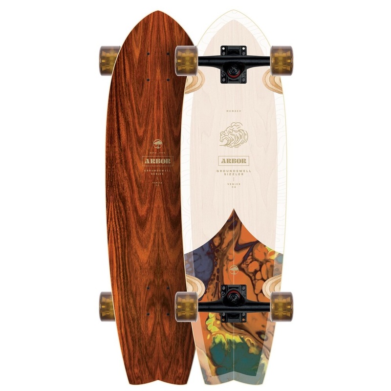 Arbor Groundswell Sizzler Complete Cruiser Skateboard