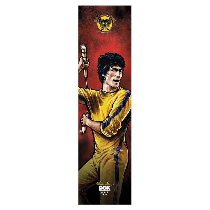 DGK Bruce Lee Techniques Skateboard Griptape
