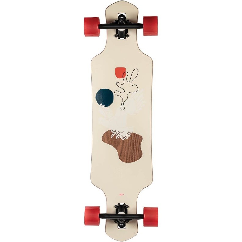 Globe Geminon Walnut/Cockatoo 35" Complete Longboard