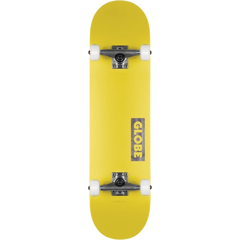 Globe Goodstock Neon Yellow 8.75" Complete Skateboard
