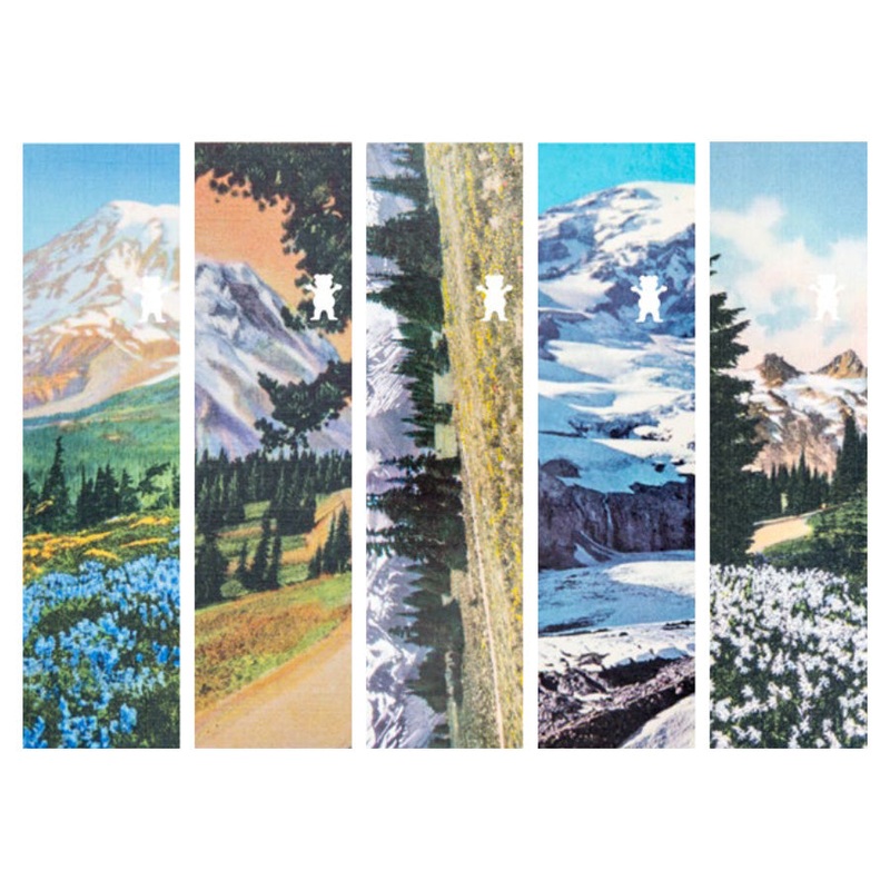 Grizzly Antique Postcard Skateboard Griptape