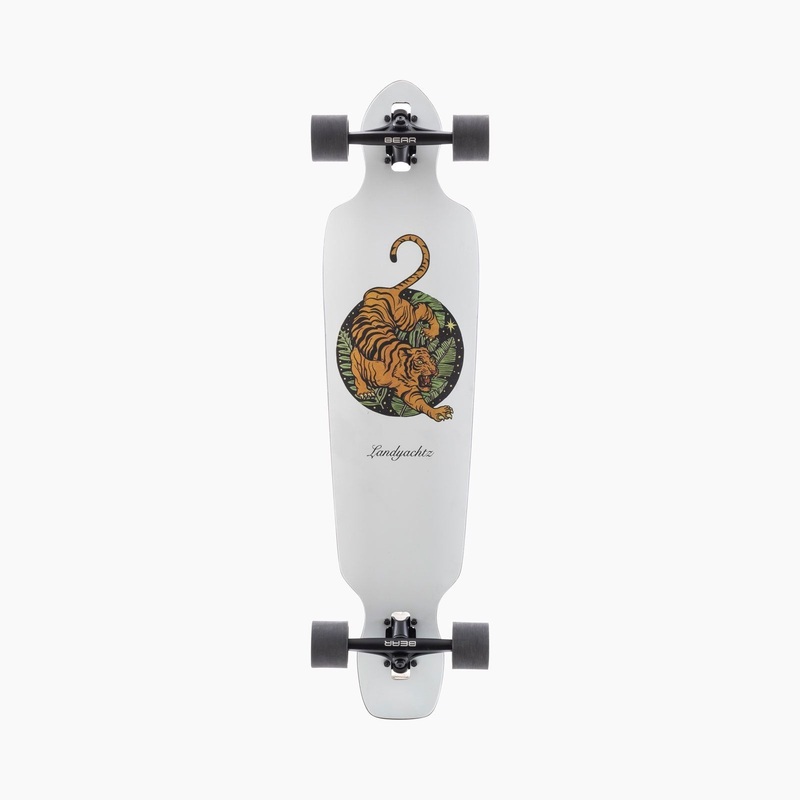 Landyachtz 'Battle Axe Paper Tiger' 38.2" Complete Longboard