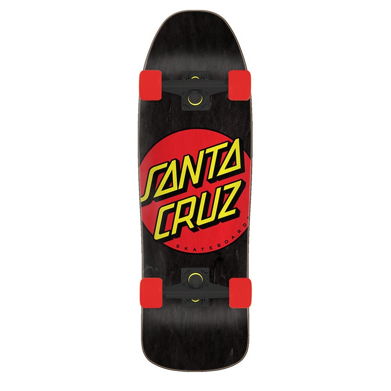 Santa Cruz Classic Dot 80s 9.35" Complete Cruiser Skateboard