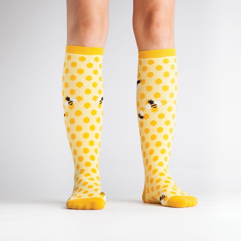 Sock It To Me Bee's Knees Adult Knee Socks
