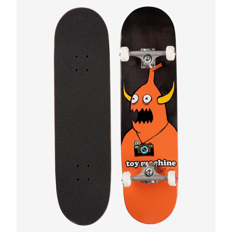Toy Machine Ed Templeton Camera Monster 8.5" Complete Skateboard