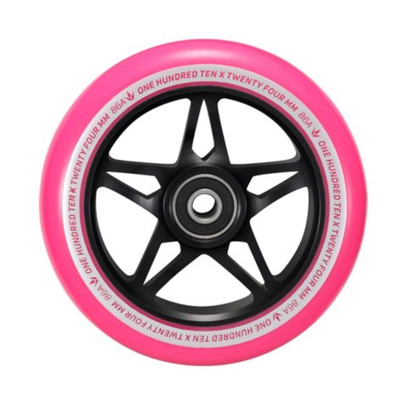 Envy S3 Black Pink 110mm Scooter Wheel Single