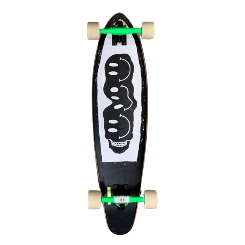 Globe Bells Black/White/Green 34" Complete Longboard