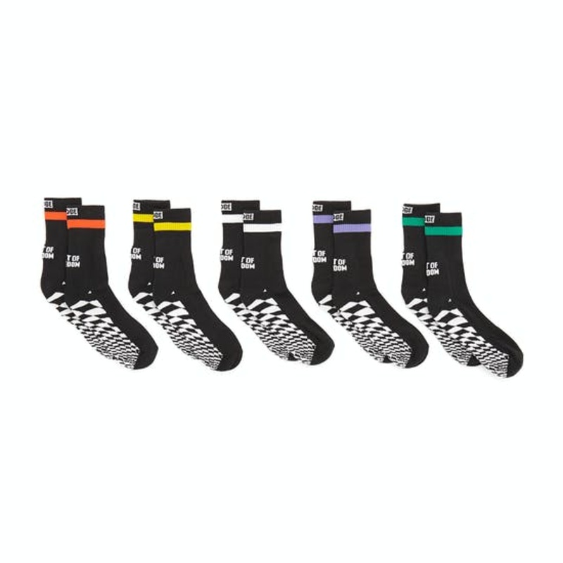 Globe COF 7-11US 5 Pack Socks
