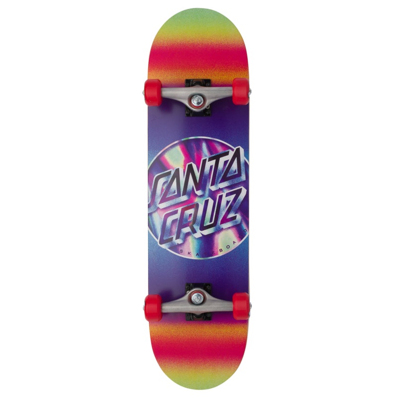 Santa Cruz Iridescent Dot 8.25" Complete Skateboard