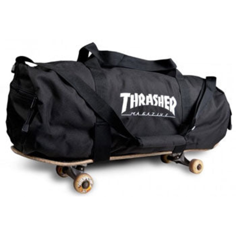Thrasher Black Duffle Bag