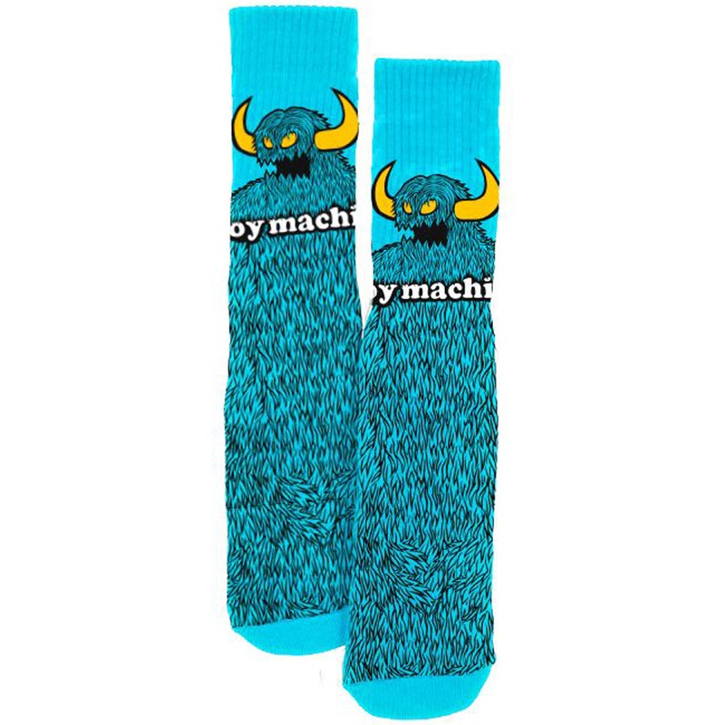 Toy Machine Furry Monster Aqua Socks