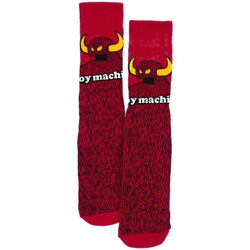 Toy Machine Furry Monster Red Socks