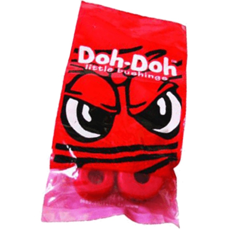 Doh Doh Red 95a Medium 4 Pack Skateboard Bushings