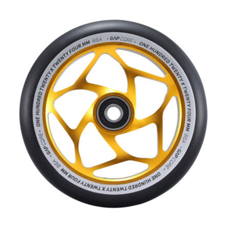 Envy Gap Core Gold Black 120mm Scooter Wheel Single