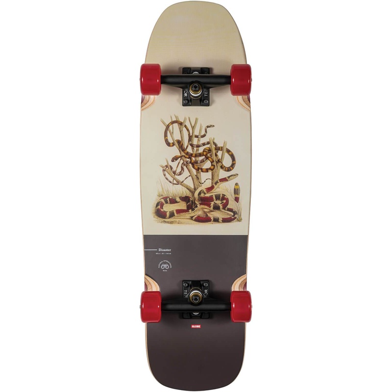 Globe Disaster Snakes 32" Complete Cruiser Skateboard