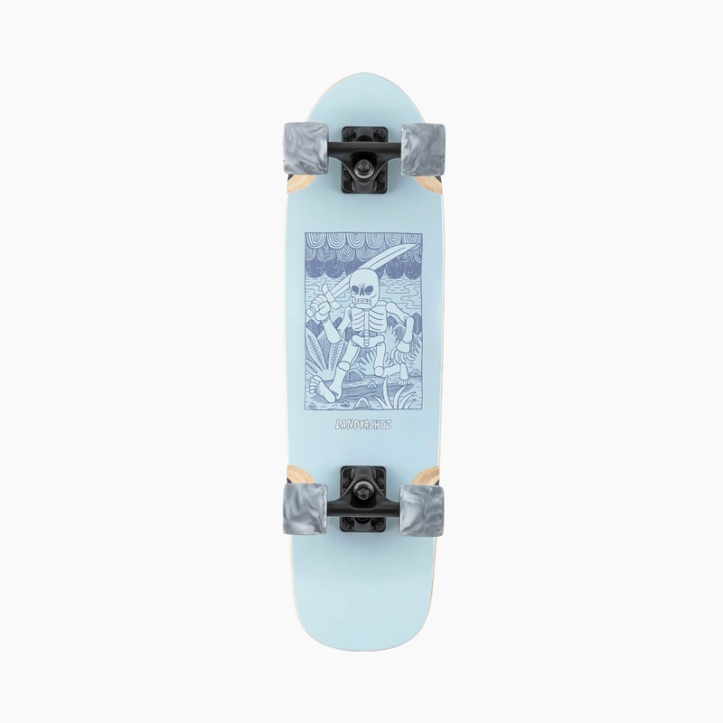 Landyachtz Dinghy Classic Adventure Skeleton Complete Cruiser
