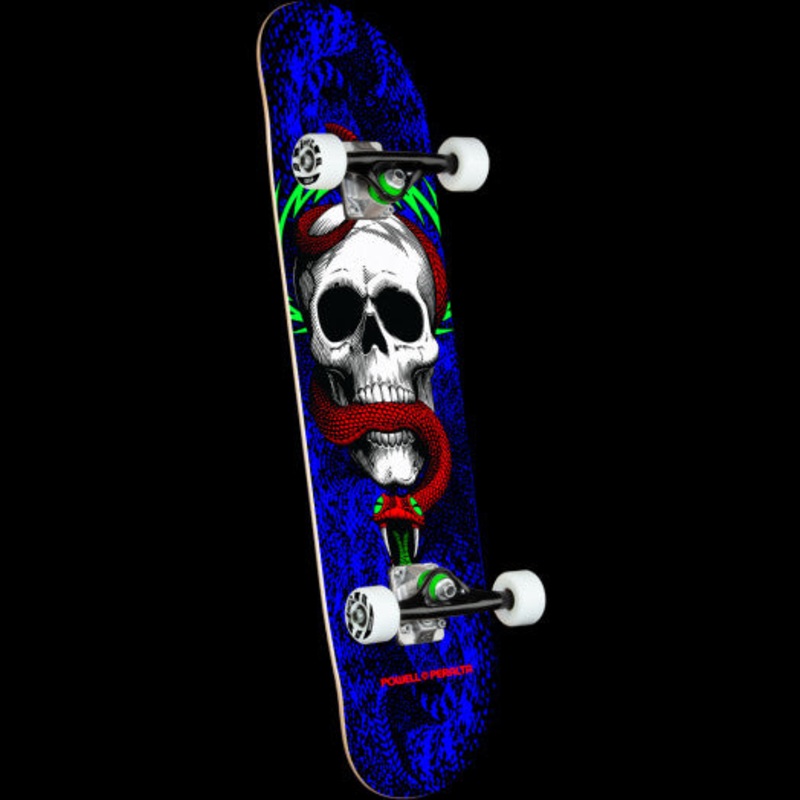 Powell Peralta McGill Skull & Snake Royal Blue 7.75" Skateboard Complete