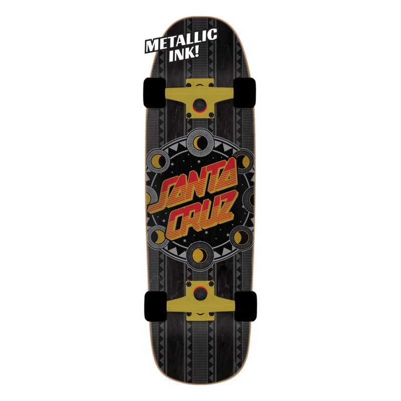 Santa Cruz Phase Dot 9.51" Complete Cruiser Skateboard