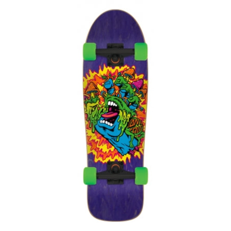 Santa Cruz Toxic Hand 31.7" Complete Cruiser Skateboard