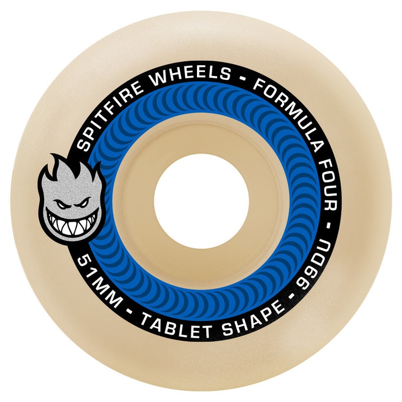 Spitfire Formula 4 Tablets 99D 53mm Tablets Skateboard Wheels