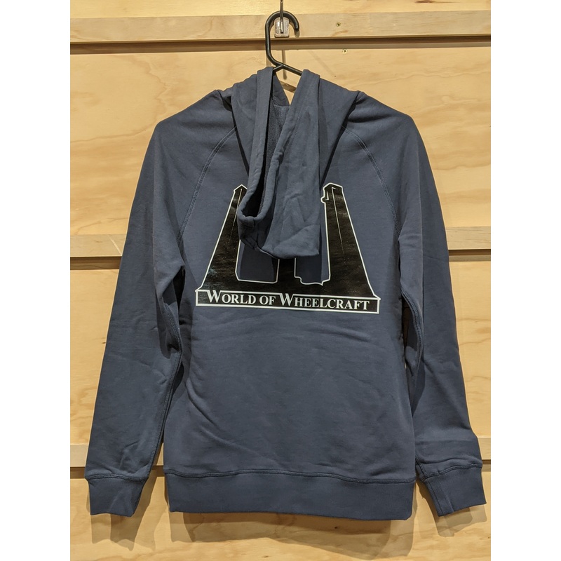 Wheelcraft Stacks Logo Petrol Blue Hoodie