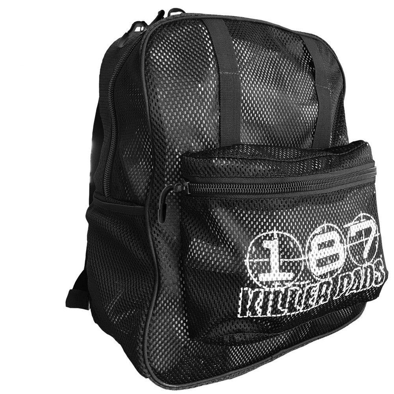 187 Mesh Black Backpack