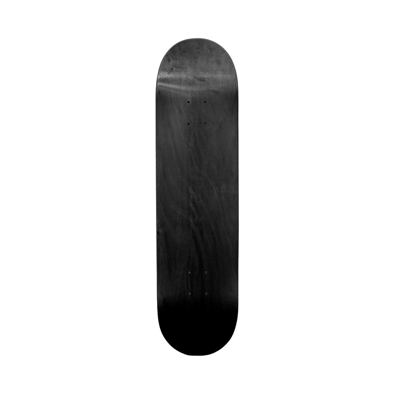 Absolute Blank Charcoal 8.5" Skateboard Deck