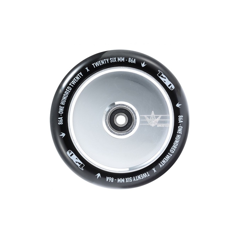 Envy Hollowcore Chrome 120mm Scooter Wheel Single