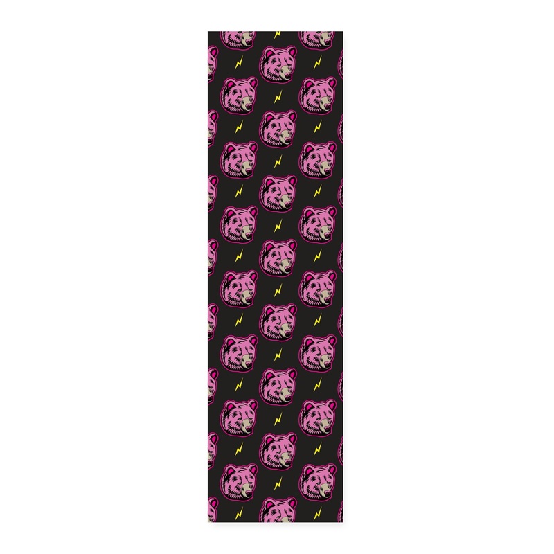 Grizzly High Voltage Pink Skateboard Griptape