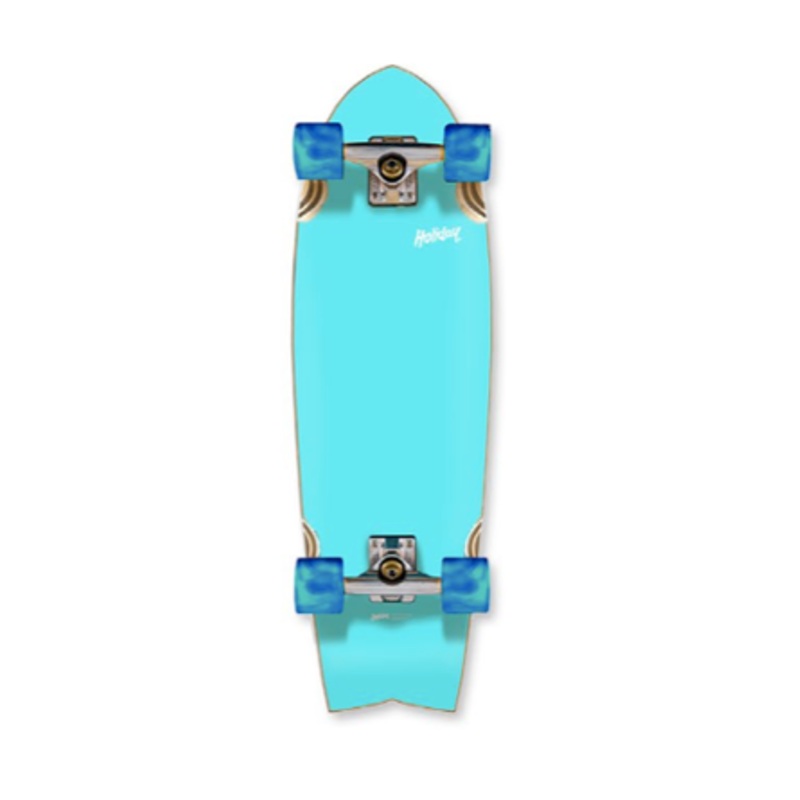 Holiday Cosmic Crush Blue 28" Complete Cruiser Skateboard