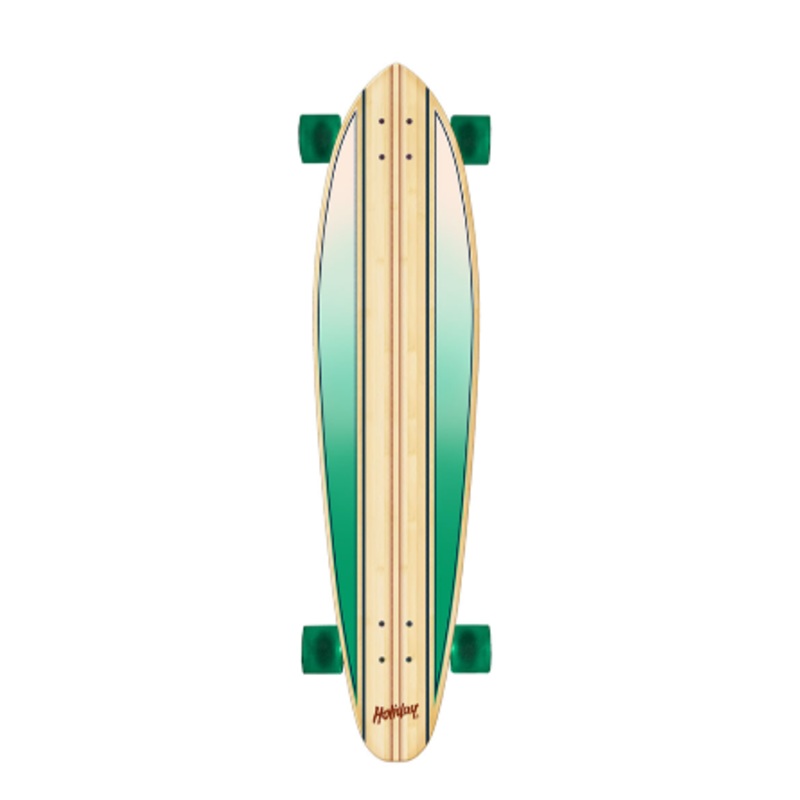 Holiday 'Salty Sweet' Jade 38" Complete Longboard