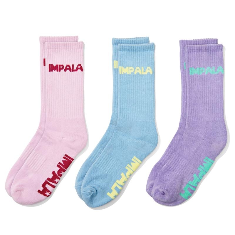Impala Skate Pastel 3 Pack Socks