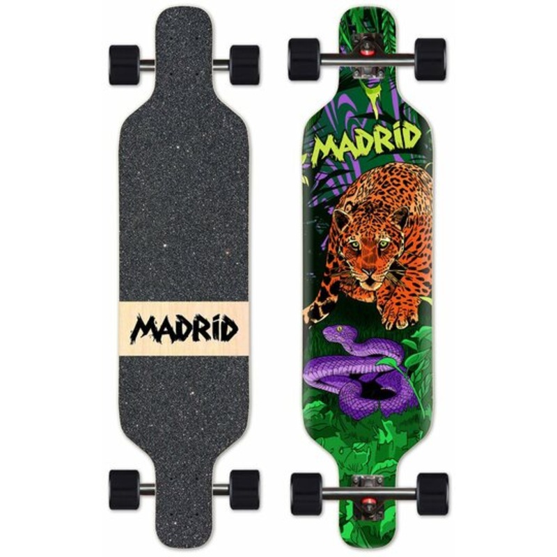 Madrid Top-Mount 'Dream - Jaguar' 40" x 9.625" Complete Longboard