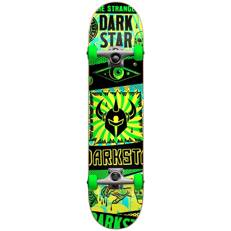Darkstar Collapse Green 7.375" Complete Skateboard
