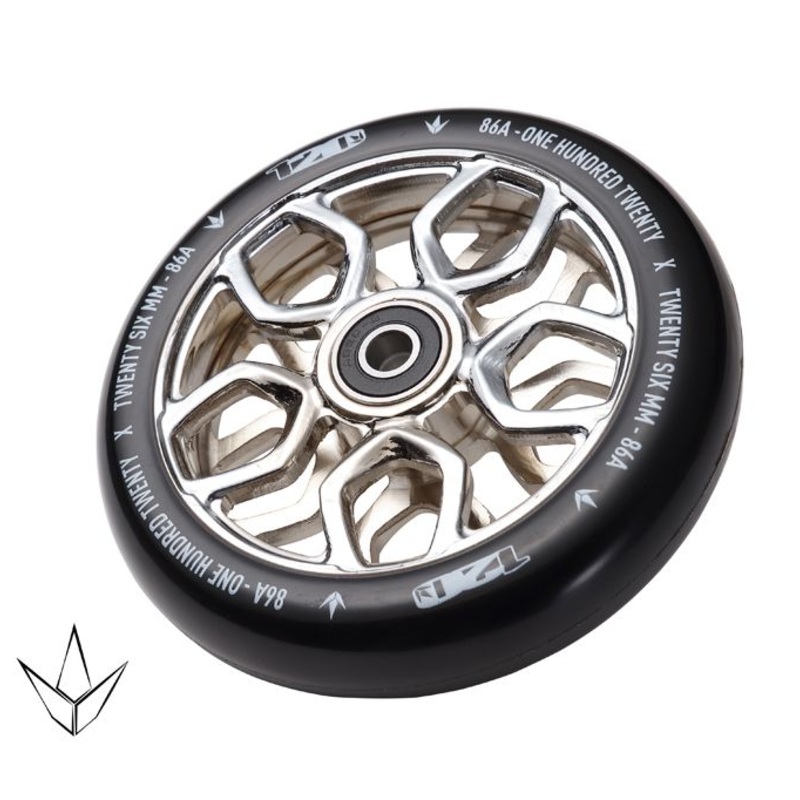 Envy Lambo 120mm Chrome Scooter Wheel Single