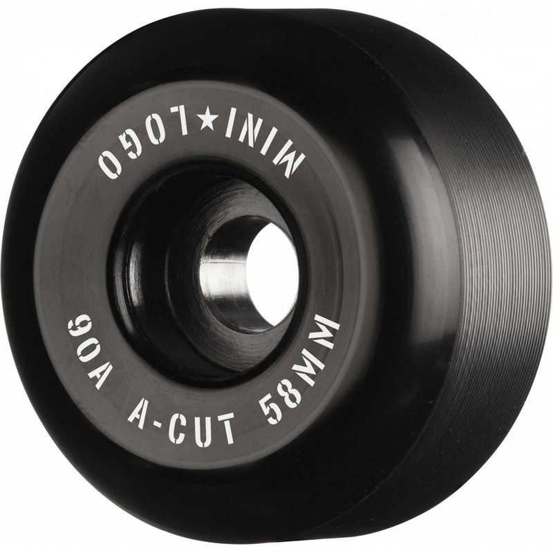 Mini Logo Black 58mm/90a Skateboard Wheels
