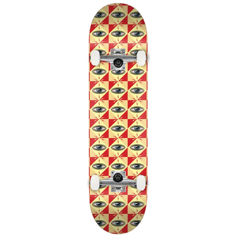 Toy Machine Pattern Logo 8.5" Complete Skateboard