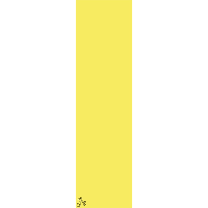 Fruity Pastel Yellow Skateboard Griptape