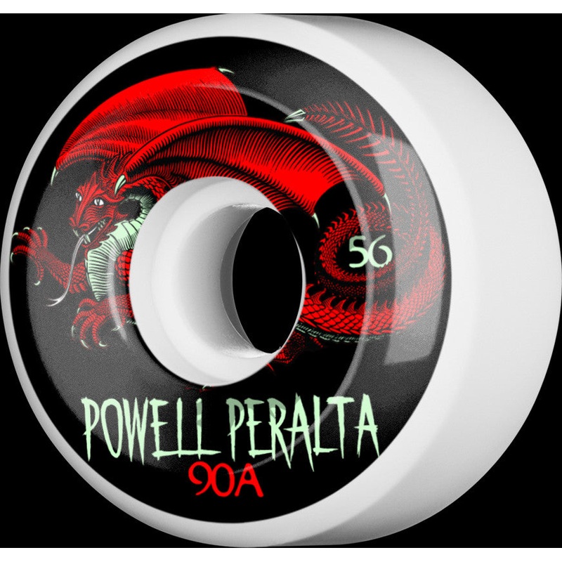 Powell Peralta Oval Dragon 56mm 90a Skateboard Wheels