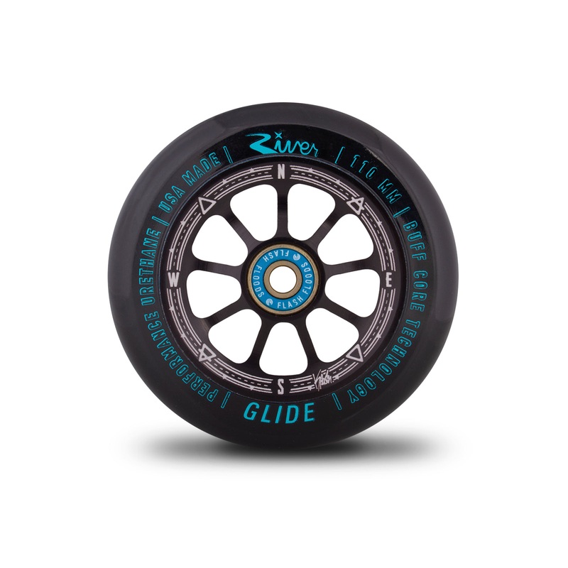 River Wheel Co Runaway Austin Signature Glides 110mm Scooter Wheel Single